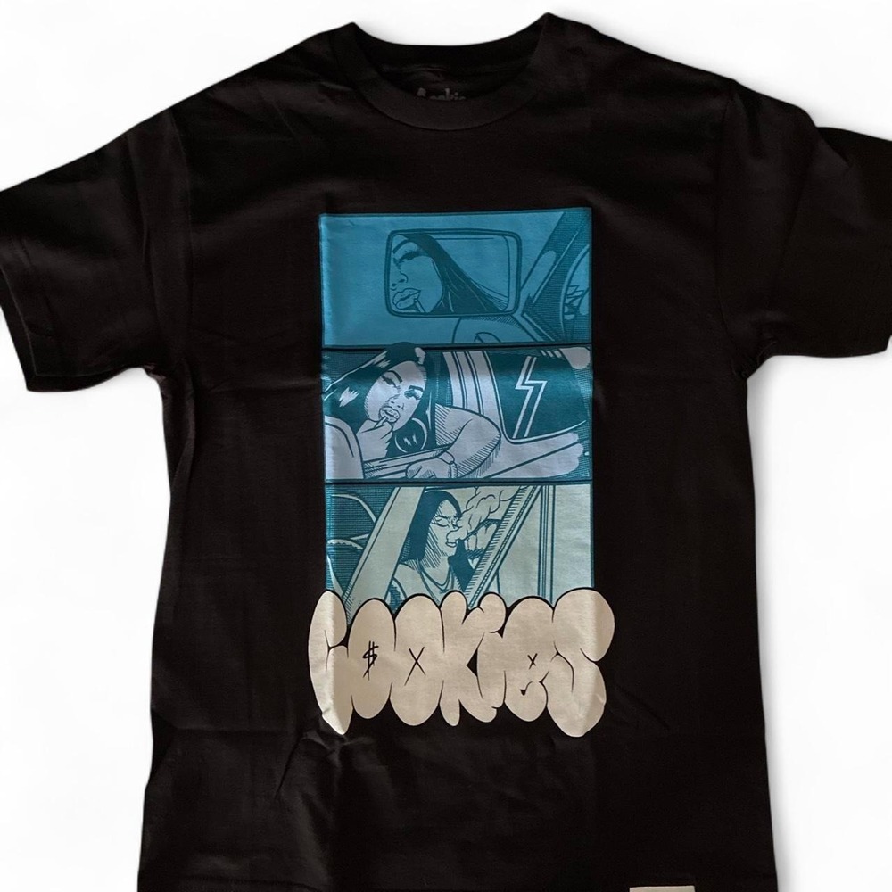 Brand New without tags. Cookies SF comic short sleeve shirt. Men's size medium